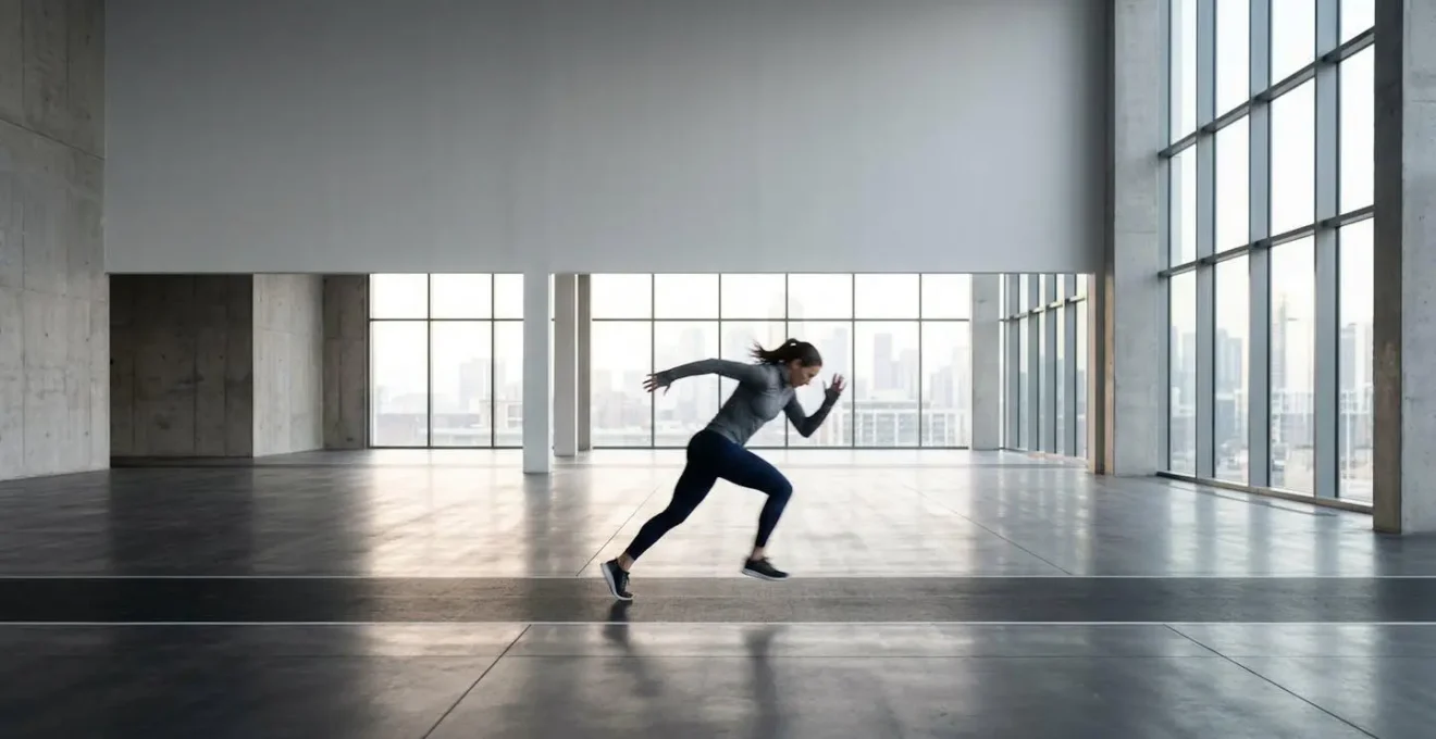 Séquence d'entraînement combinant fractionné et cardio basse intensité