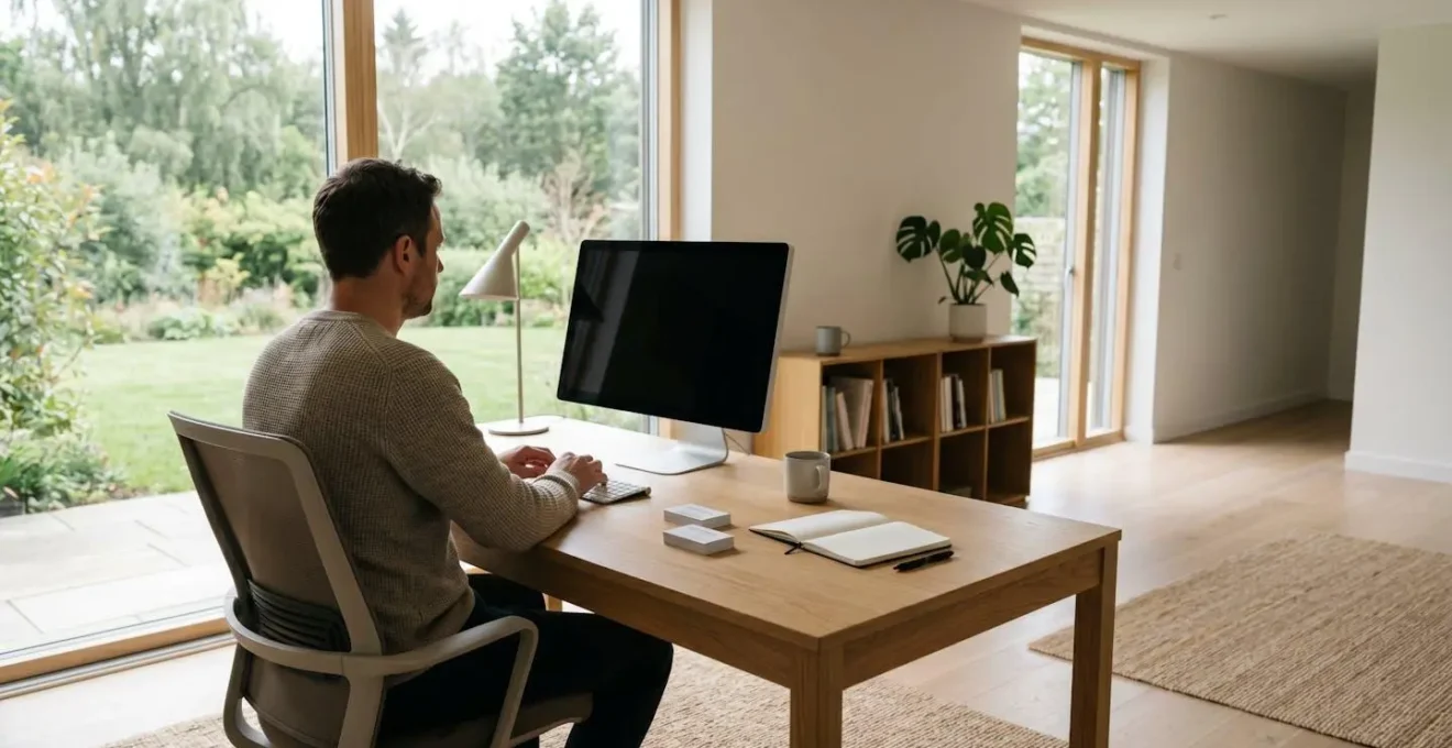 Personne consultant l'annuaire santé sur un ordinateur pour vérifier les qualifications d'un professionnel